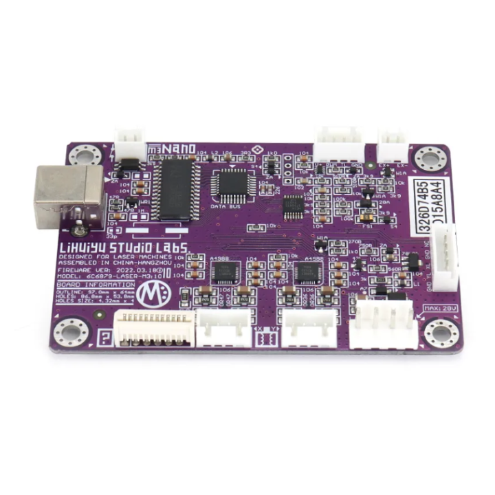 Tarjeta Madre para Sistema de Grabado y Cortado Laser CO2 M3 Lihuiyu (DIY)