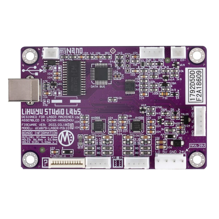 Tarjeta Madre para Sistema de Grabado y Cortado Laser CO2 M3 Lihuiyu (DIY)