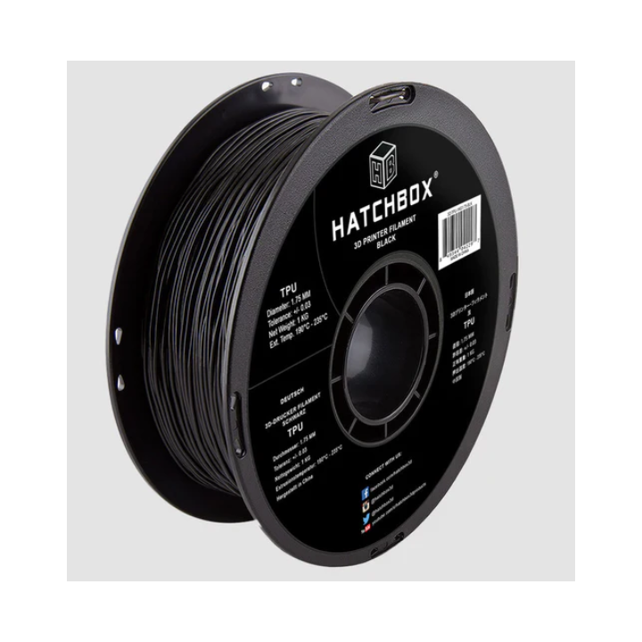 Filamento TPU Hatchbox 1.75mm 2.2 lb