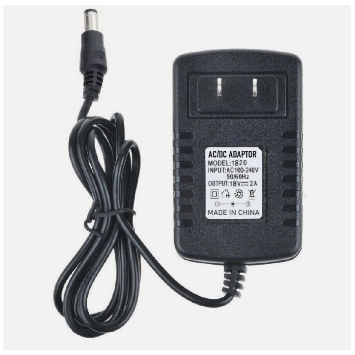 Fuente de Energía 18V 2A Conector 5.5mm x 2.5mm