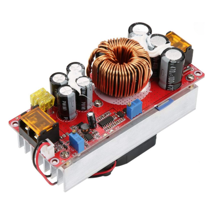 Regulador / Estabilizador ascendente de voltaje 1500W 30A