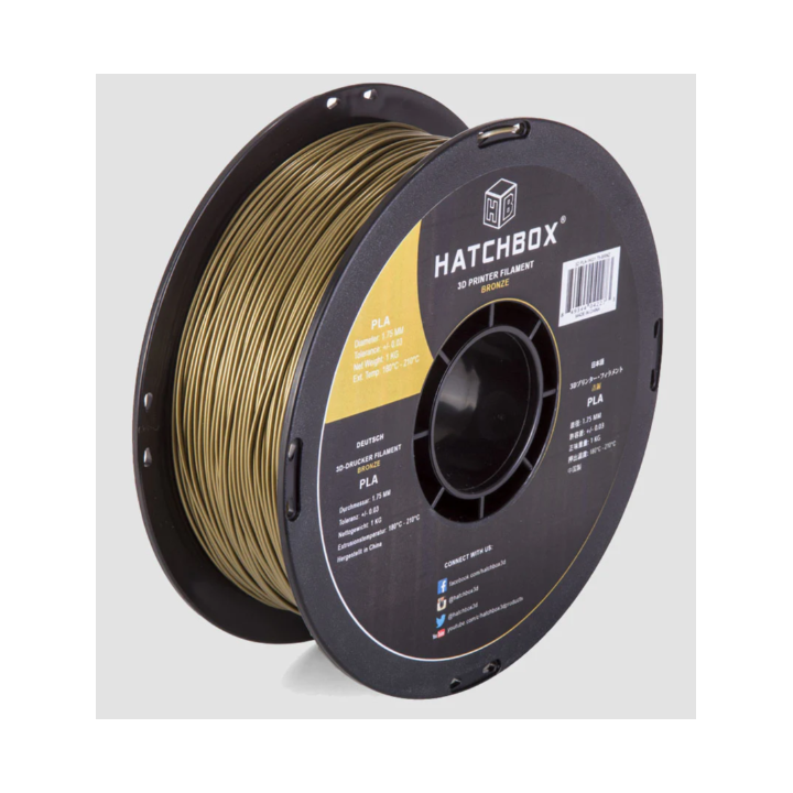Filamento PLA Hatchbox 1.75mm 2.2 lb