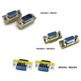 Adaptador DB9 HM-HH-MM