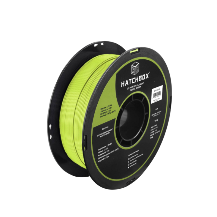 Filamento Flexible PETG Hatchbox 1.75mm 2.2 Lb