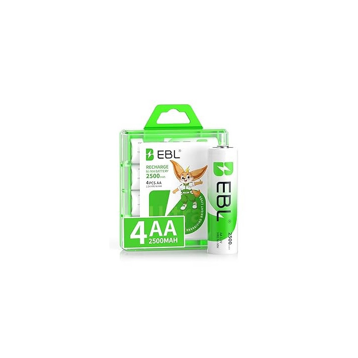 Baterias Recargables AA 2800mAh EBL (4U)