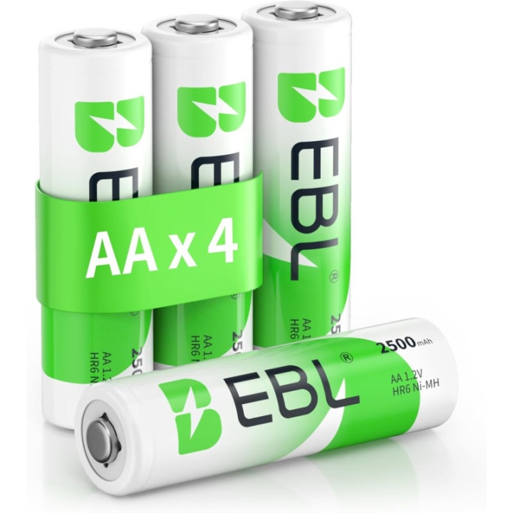 Baterias Recargables AA 2800mAh EBL (4U)