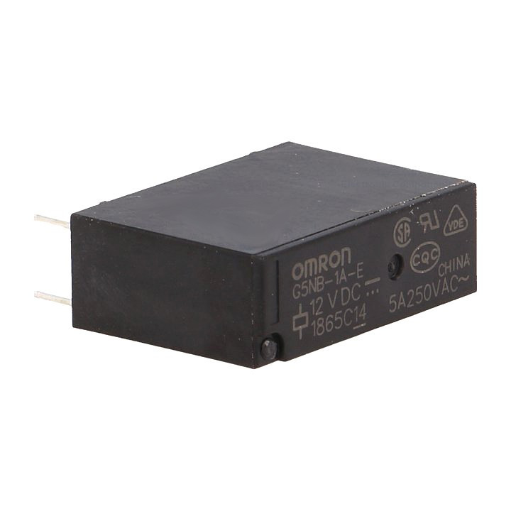 Mini Rele para PCB OMRON G5NB-1A-E-5/12/24VDC 5A