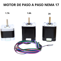 Motor de Paso a Paso Nema 17