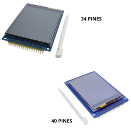 Pantalla táctil TFT LCD 3.2" compatible con Arduino