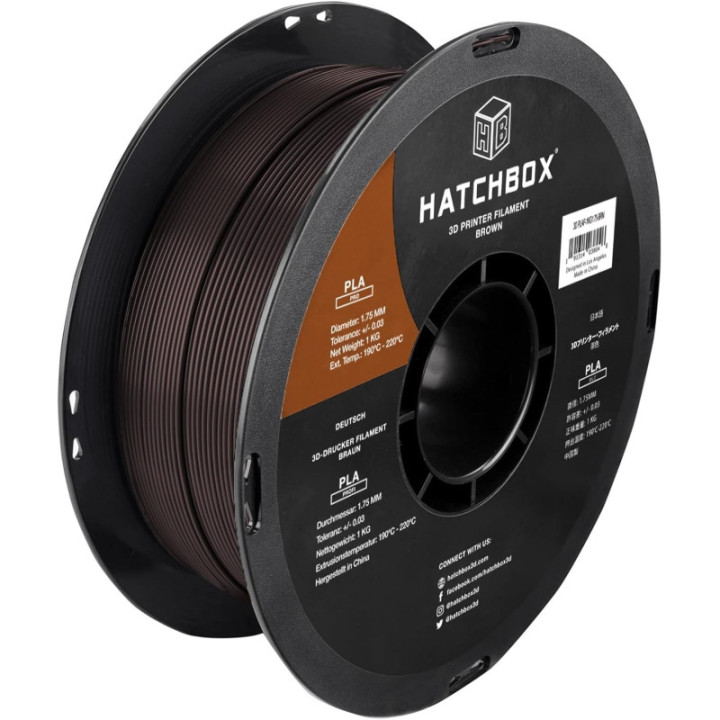 Filamento PLA Hatchbox 1.75mm 2.2 lb