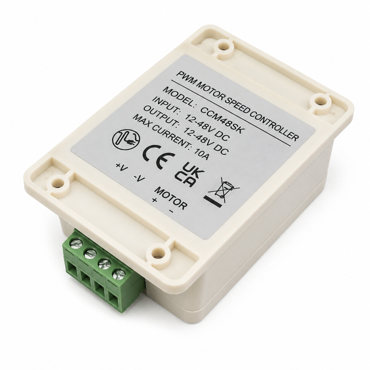 Controlador de Velocidad PWM Motor DC 10-60V 10A Máx. 20A CCM96SK