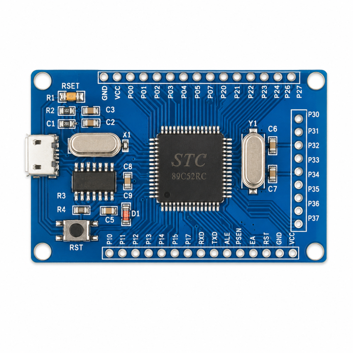 Placa de Desarrollo 51 AVR STC89C52RC