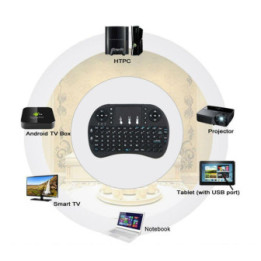 Teclado wifi para Smart Tv /Tv box /Raspberry