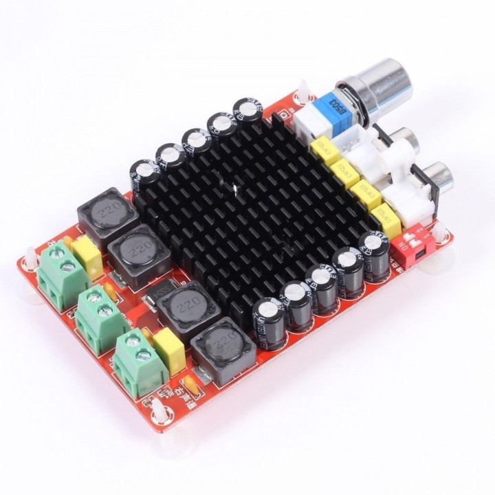 Tarjeta amplificador de audio clase D dual 2x100w TDA7498 14-18V