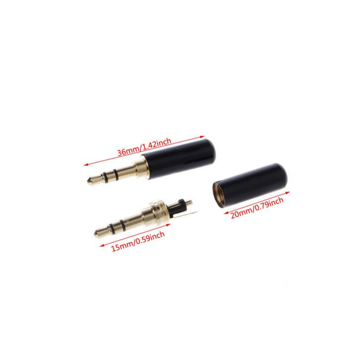 Plug 3.5mm Stereo