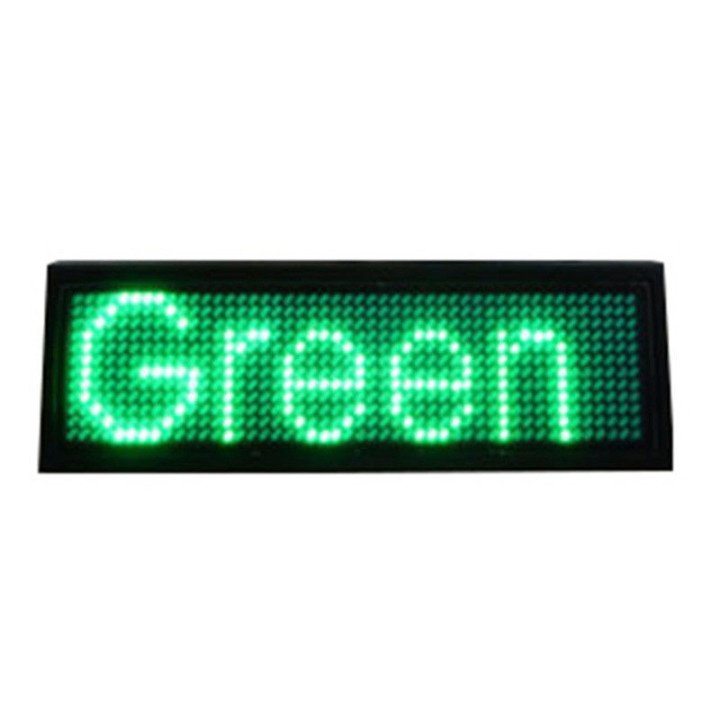 Pantalla LED para nombres