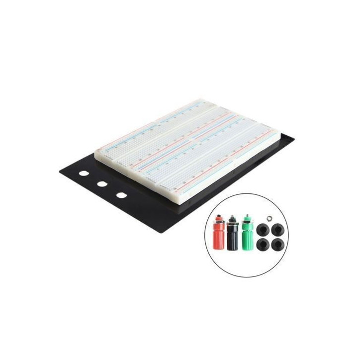 Protoboard para laboratorio 120x210mm 1660 puntos