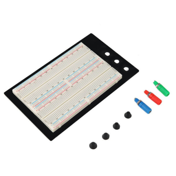 Protoboard para laboratorio 120x210mm 1660 puntos