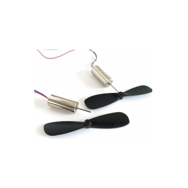 Mini motor para avion con helice 2 piezas