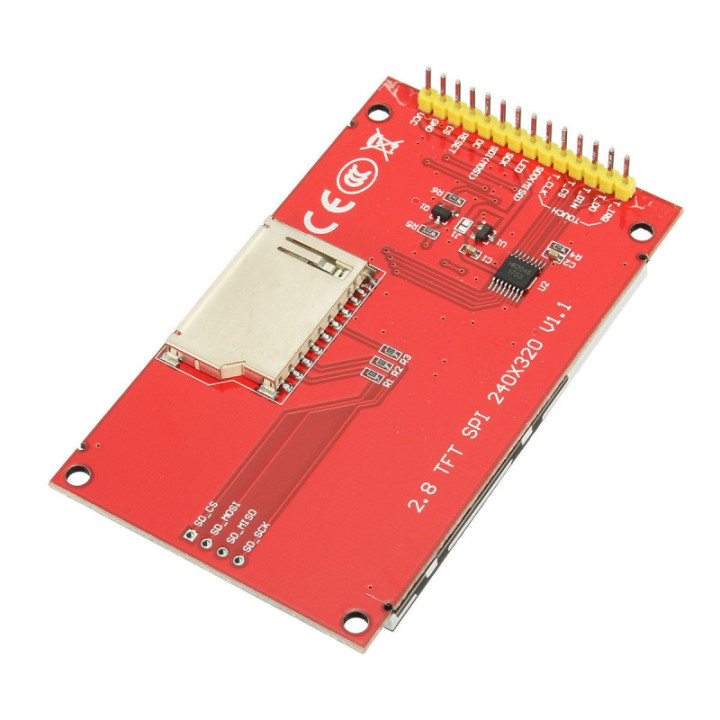 Pantalla TFT SPI LCD 2.8" touch para arduino