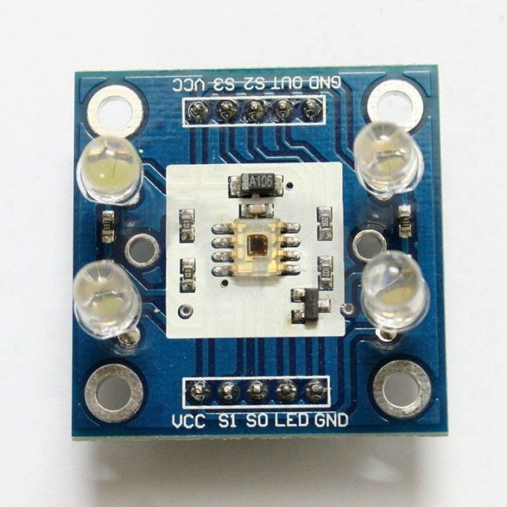 Sensor para reconocer color TCS3200