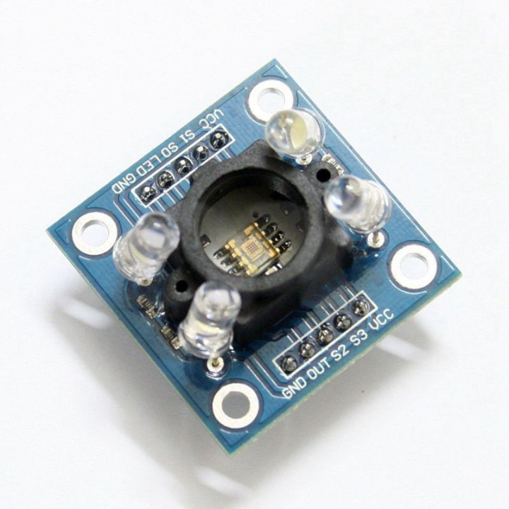 Sensor para reconocer color TCS3200
