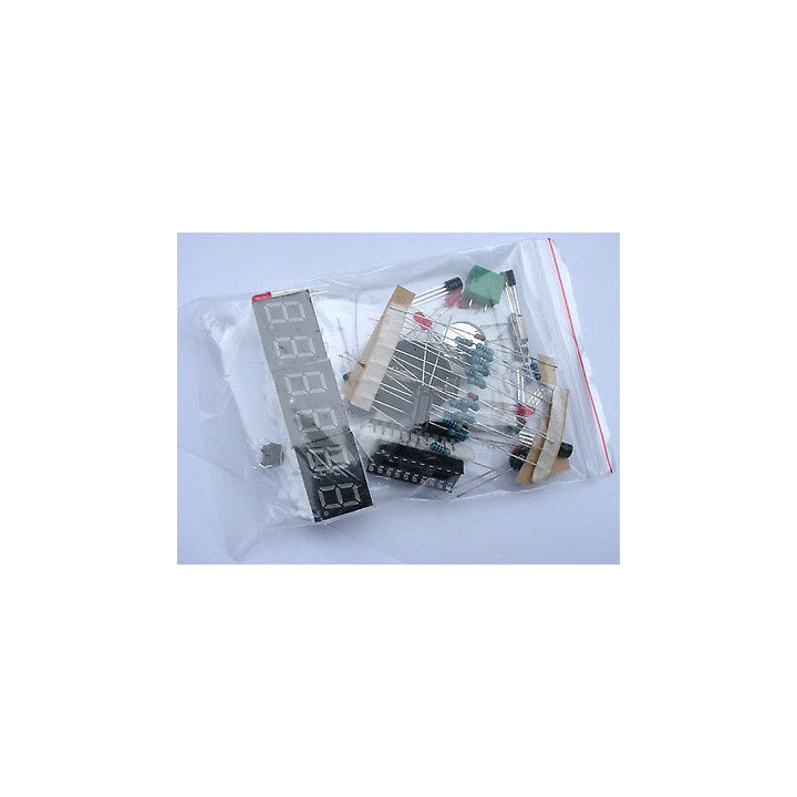Reloj de 6 digitos DIY AT89C2051