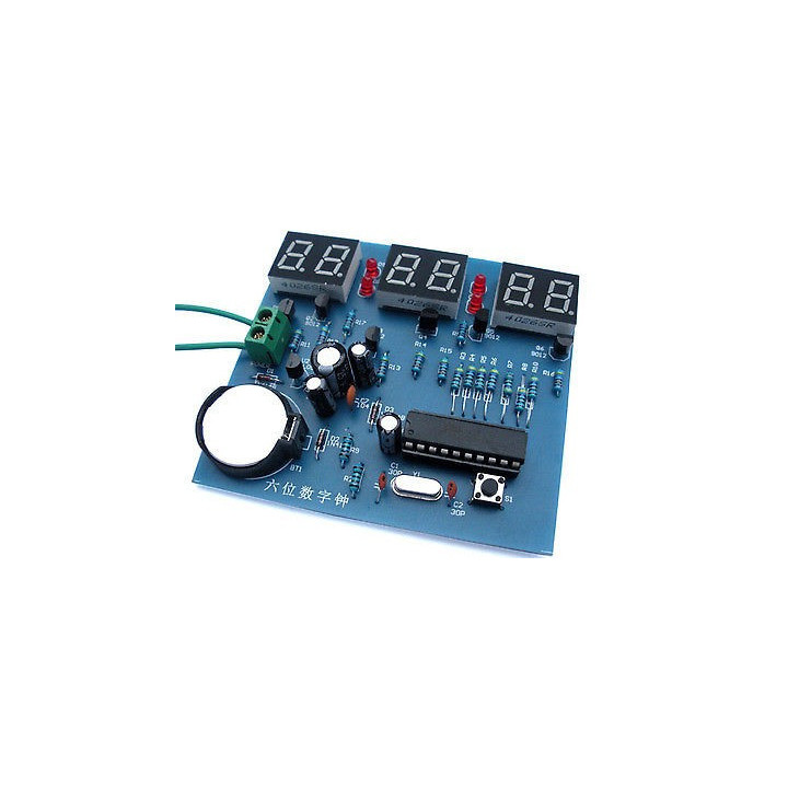 Reloj de 6 digitos DIY AT89C2051