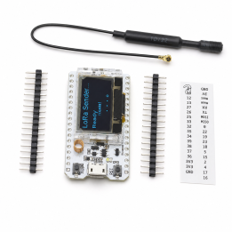 Placa de Desarrollo ESP32 con LoRa SX1276, Pantalla OLED, WiFi y Bluetooth