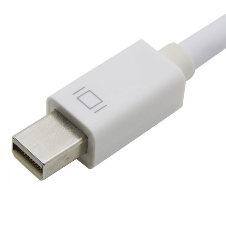 Convertidor de video 3 en 1 de mini Display a HDMI/ VGA/ DVI