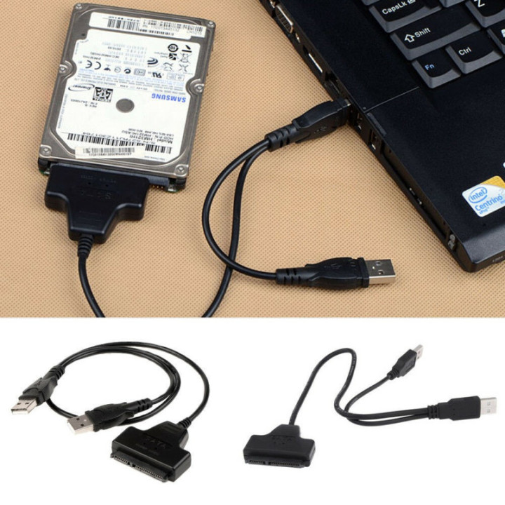 Lector de discos duros SATA 2.5 a USB 2.0
