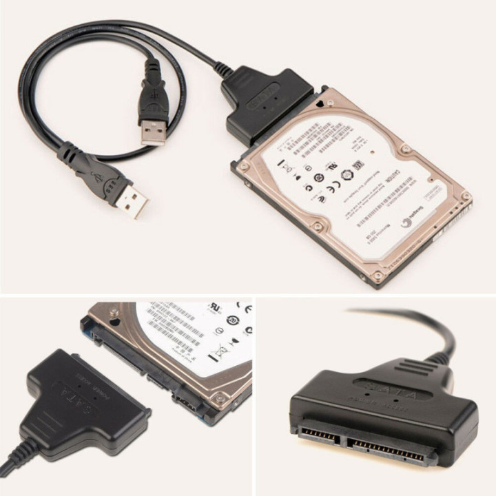 Lector de discos duros SATA 2.5 a USB 2.0