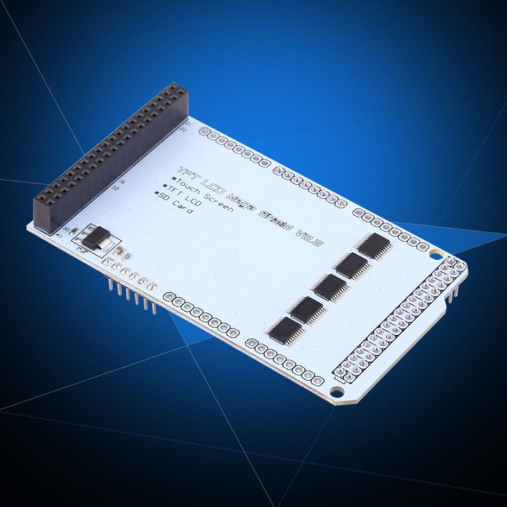 Shield de pantalla TFT 3.2 touch para arduino mega