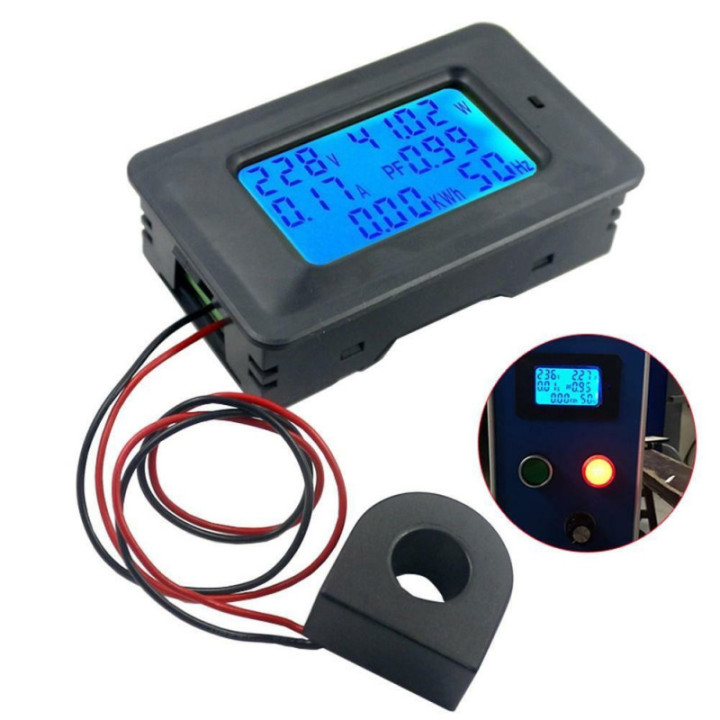 Monitor de energia AC 110V/220V 100A monofasico