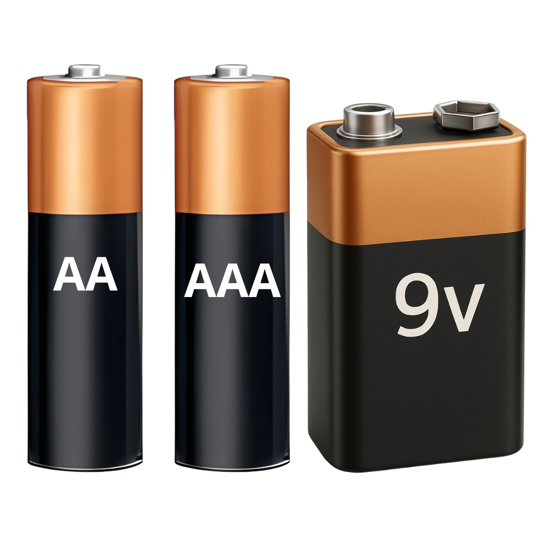 AA | AAA | 9V